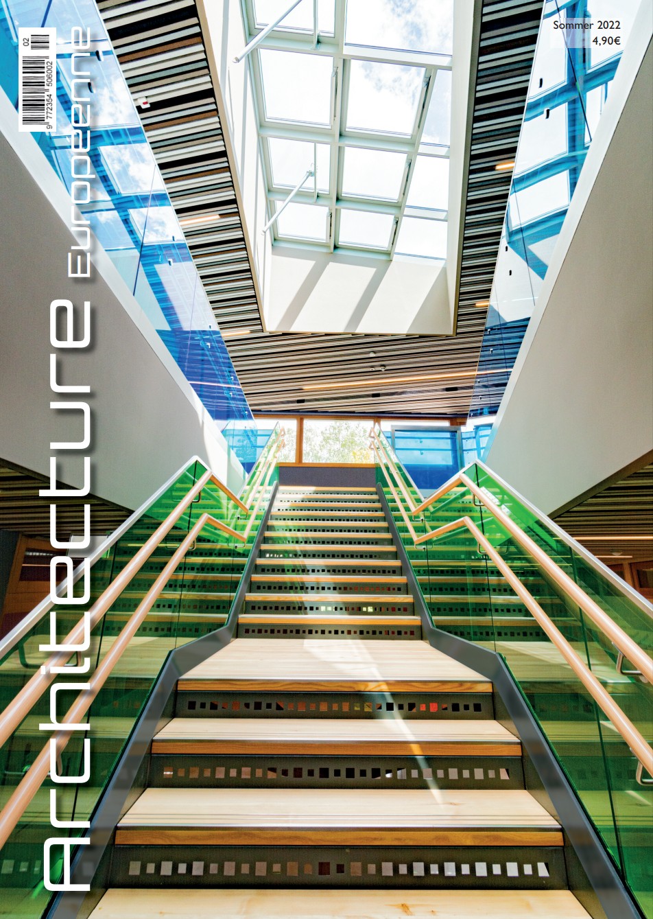 Architecture Européenne Summer 2022 cover feature on XXA Architecture